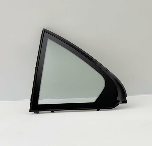 Tempered Driver Left Side Rear Vent Window Vent Glass Compatible with Mercedes Benz C300 C350 C63AMG 2008-2011 Models