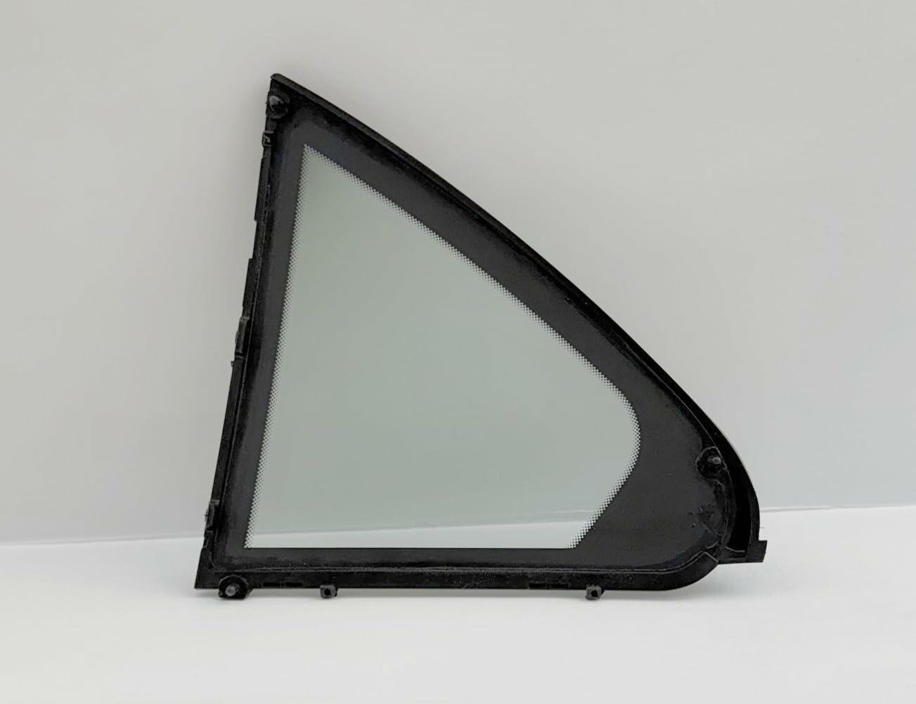 Passenger Right Side Rear Vent Window Vent Glass Compatible with Mercedes Benz C300 C350 C63AMG Sedan 2008-2011 Models