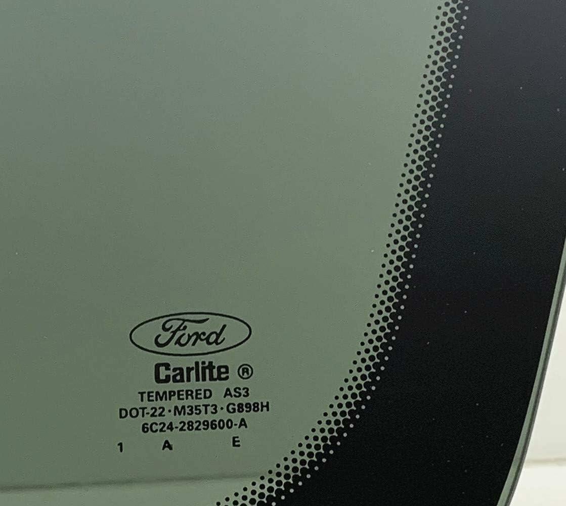 OE Passenger Right Side Quarter Window Quarter Glass Compatible with Ford Econoline Extended Van 2006-2016 Models