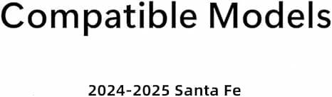 Driver Left Side Privacy Tinted Quarter Window Quarter Glass Compatible with Hyundai Santa Fe 2024-2025 Models