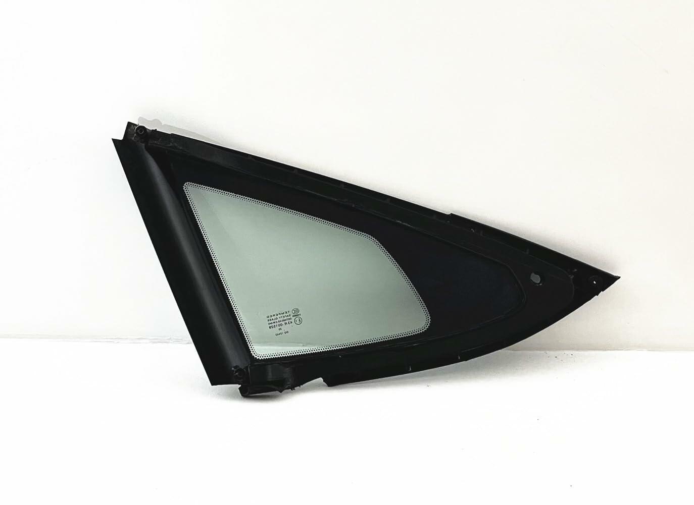 Tempered Passenger Right Side Rear Quarter Window Quarter Glass Compatible with Tesla Model S 2012-2025 Models