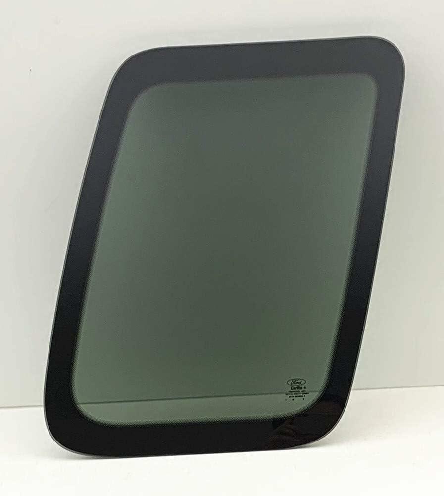 OE Passenger Right Side Quarter Window Quarter Glass Compatible with Ford Econoline Extended Van 2006-2016 Models