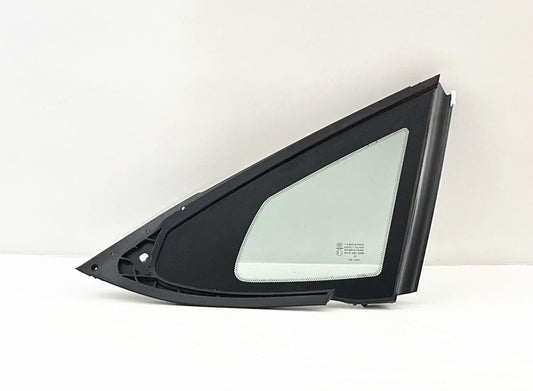 Tempered Passenger Right Side Rear Quarter Window Quarter Glass Compatible with Tesla Model S 2012-2025 Models