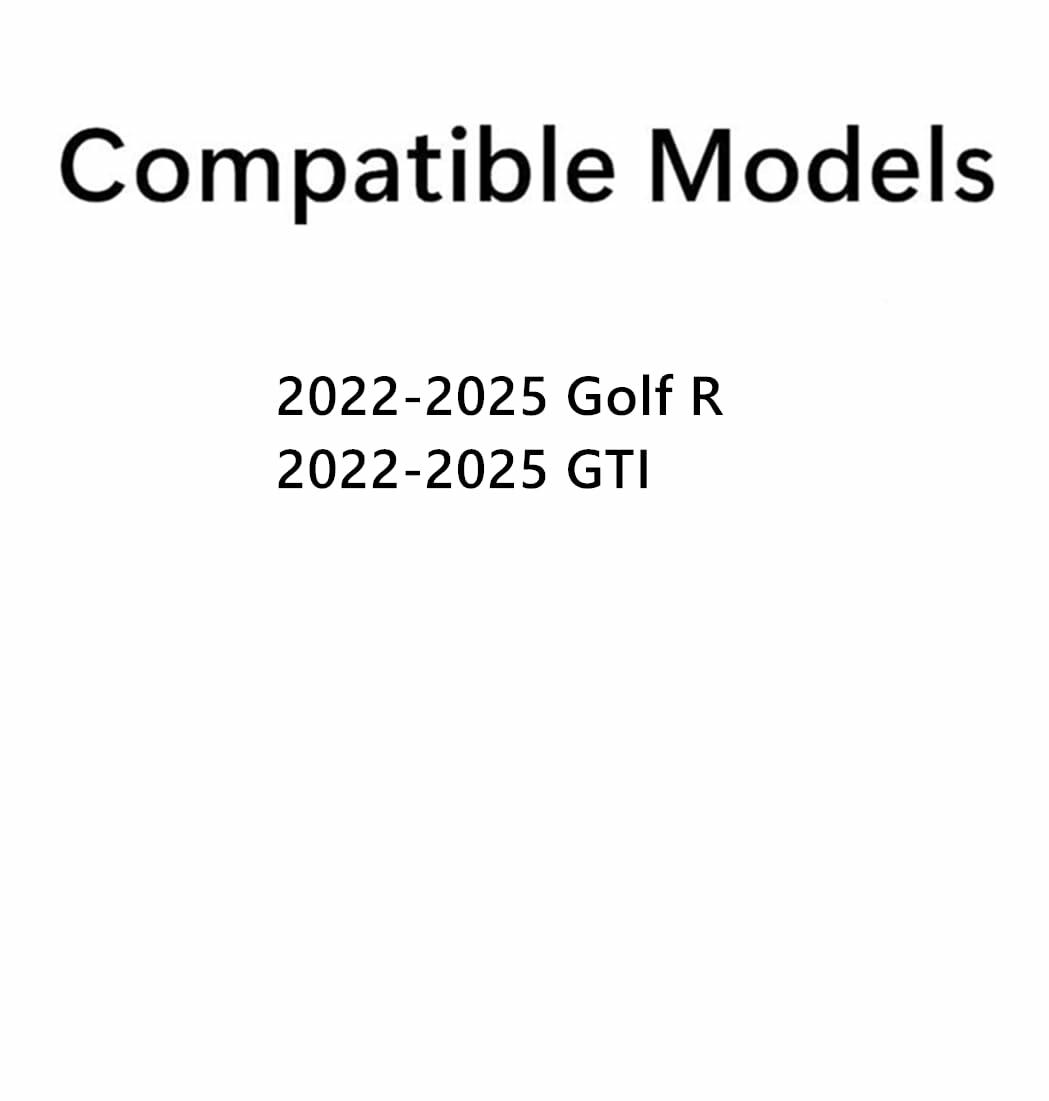 Heated Rear Back Window Back Glass Compatible with Volkswagen Golf R / GTI 2022-2025 Models