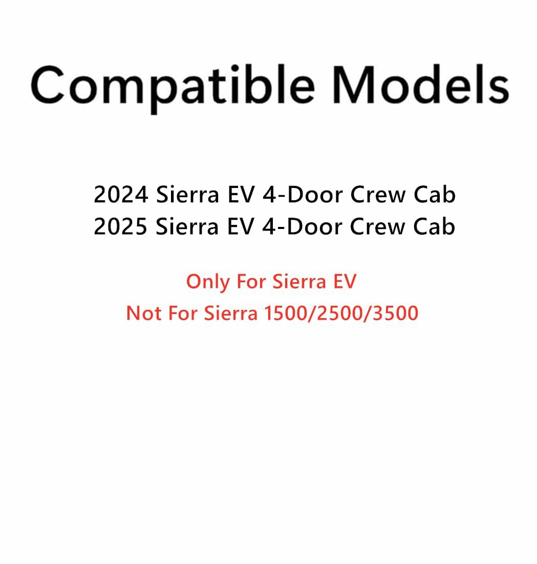 Laminated Passenger Right Side Front Door Window Door Glass Compatible with GMC Sierra EV 2024-2025 Models