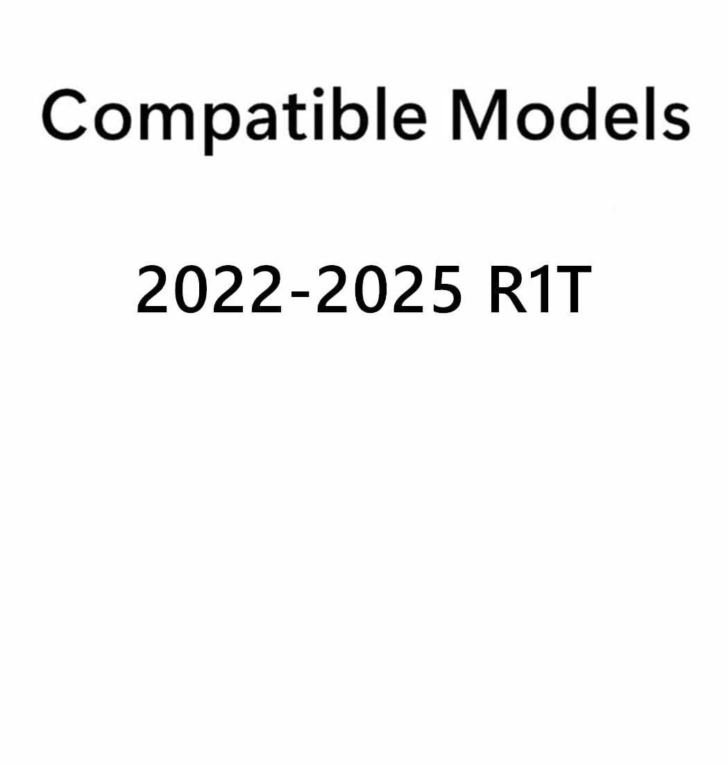 Glass Only Heated Rear Back Window Back Glass Compatible with Rivian R1T 2022-2025 Models