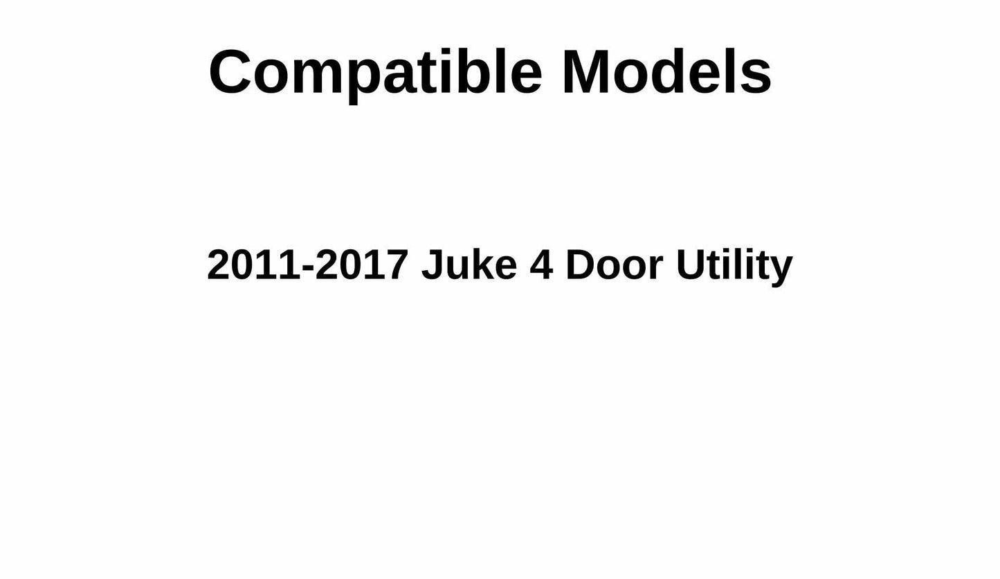 Heated Rear Back Window Back Glass Compatible with Nissan Juke 2011-2017 Models