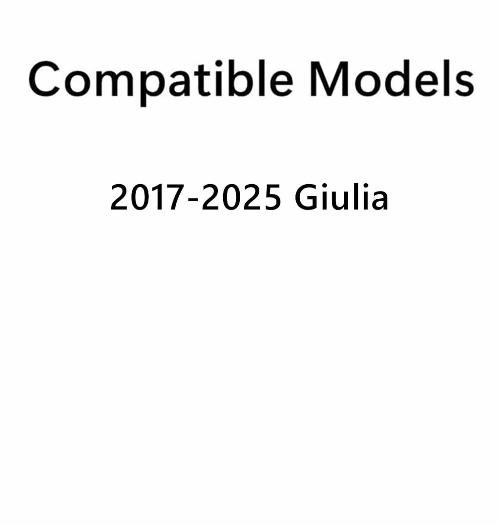 Tempered Passenger Right Side Rear Door Window Door Glass Compatible with Alfa Romeo Giulia 2017-2025 Models